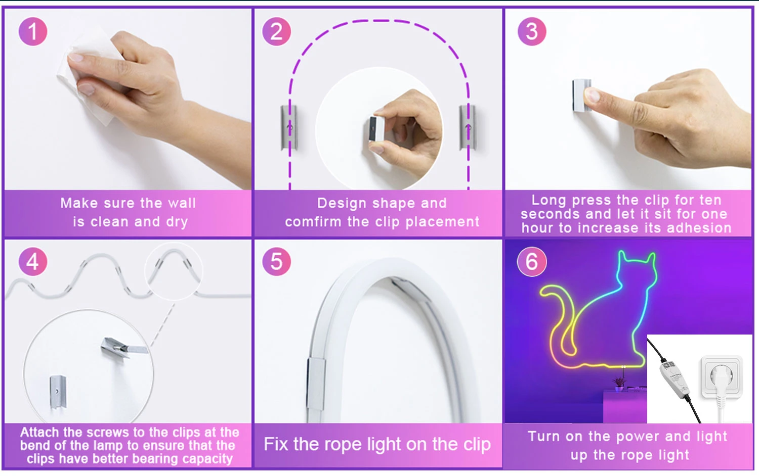 led neon flex light